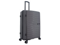Saxoline SX Fiesta Trolley TSA Zahlenschloss Spinner 75 cm grey
