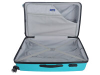 Saxoline SX Fiesta Trolley TSA Zahlenschloss Spinner 75 cm turquoise
