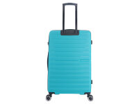 Saxoline SX Fiesta Trolley TSA Zahlenschloss Spinner 75 cm turquoise