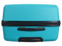 Saxoline SX Fiesta Trolley TSA Zahlenschloss Spinner 75 cm turquoise