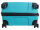 Saxoline SX Fiesta Trolley TSA Zahlenschloss Spinner 75 cm turquoise