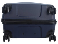 Saxoline SX Fiesta Trolley TSA Zahlenschloss Spinner 75 cm navy