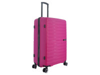 Saxoline SX Fiesta Trolley TSA Zahlenschloss Spinner 75 cm fuchsia