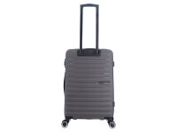 Saxoline SX Fiesta Trolley TSA Zahlenschloss Spinner 65 cm grey