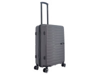 Saxoline SX Fiesta Trolley TSA Zahlenschloss Spinner 65 cm grey