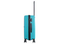Saxoline SX Fiesta Trolley TSA Zahlenschloss Spinner 65 cm turquoise