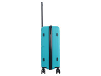 Saxoline SX Fiesta Trolley TSA Zahlenschloss Spinner 65 cm turquoise