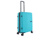 Saxoline SX Fiesta Trolley TSA Zahlenschloss Spinner 65 cm turquoise