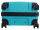 Saxoline SX Fiesta Trolley TSA Zahlenschloss Spinner 65 cm turquoise