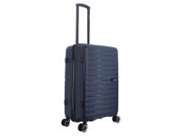 Saxoline SX Fiesta Trolley TSA Zahlenschloss Spinner 65 cm navy