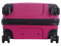 Saxoline SX Fiesta Trolley TSA Zahlenschloss Spinner 65 cm fuchsia