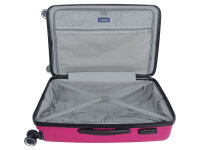 Saxoline SX Fiesta Trolley TSA Zahlenschloss Spinner 65 cm fuchsia