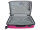 Saxoline SX Fiesta Trolley TSA Zahlenschloss Spinner 65 cm fuchsia