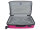 Saxoline SX Fiesta Trolley TSA Zahlenschloss Spinner 65 cm fuchsia