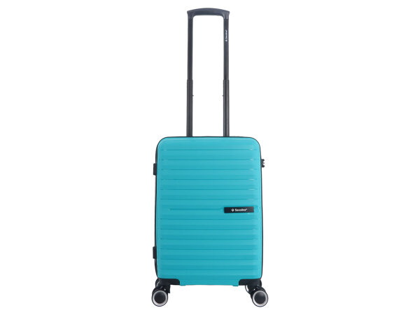 Saxoline SX Fiesta Trolley TSA Zahlenschloss Spinner 55 cm turquoise