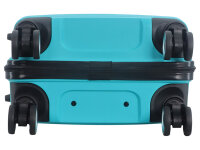 Saxoline SX Fiesta Trolley TSA Zahlenschloss Spinner 55 cm turquoise