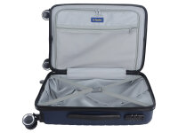 Saxoline SX Fiesta Trolley TSA Zahlenschloss Spinner 55 cm navy