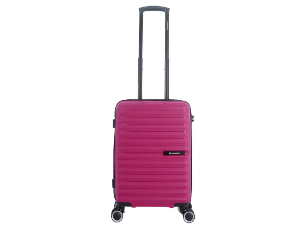 Saxoline SX Fiesta Trolley TSA Zahlenschloss Spinner 55 cm fuchsia