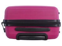 Saxoline SX Fiesta Trolley TSA Zahlenschloss Spinner 55 cm fuchsia