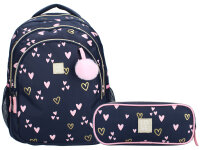 Vadobag Schulrucksack & Federmäppchen Milky Kiss...