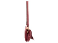 Harbour 2nd Justpure FJP.13731 Hobobag style fjp Flavia Leder Schultertasche wine