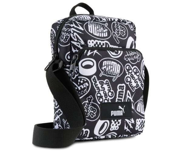 Puma Academy AOP Portable 1 Liter Umhängetasche 091489 puma black turbo AOP