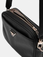 GUESS HWBG6974140 MERIDIAN II CAMERA BAG Woman Umhängetasche black