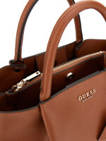 GUESS HWBG7898060 AMORETTE GIRLFRIEND SATCHEL Woman Schultertasche cognac