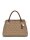 GUESS HWBG9672070 NOELLE II LUXURY SATCHEL Woman Schultertasche latte logo brown