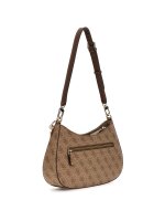 HWBG9672180 NOELLE II TOP ZIP SHOULDER BAG Woman Schultertasche latte logo brown