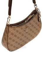 HWBG9672180 NOELLE II TOP ZIP SHOULDER BAG Woman Schultertasche latte logo brown