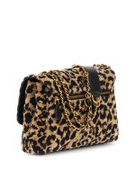 GUESS HWLG9673200 GIULLY II 2 COMP CNVRTBLE FLAP Woman Handtasche leopard