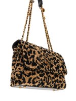 GUESS HWLG9673200 GIULLY II 2 COMP CNVRTBLE FLAP Woman Handtasche leopard