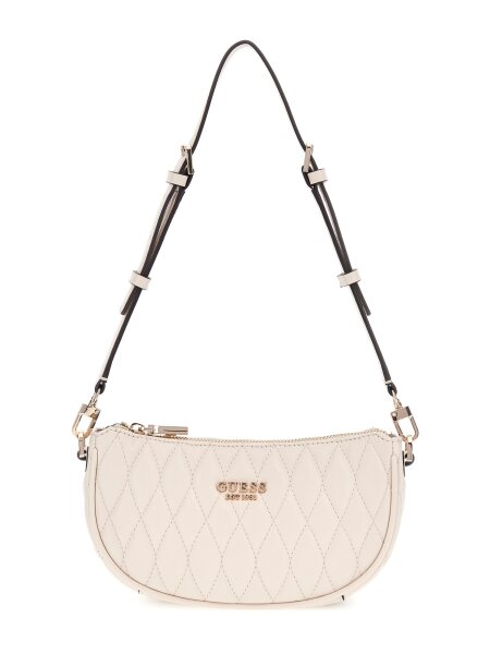 GUESS HWQG8122720 VALLA MINI TOP ZIP SHLDR BAG Woman Schultertasche bone