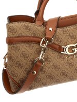 GUESS HWSG7993060 DEA GIRLFRIEND SATCHEL Woman Schultertasche latte logo