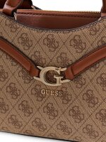 GUESS HWSG7993060 DEA GIRLFRIEND SATCHEL Woman Schultertasche latte logo