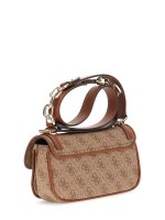 GUESS HWSG7993790 DEA CROSSBODY FLAP Woman Handtasche latte logo