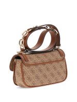 GUESS HWSG7993790 DEA CROSSBODY FLAP Woman Handtasche latte logo