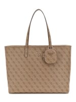 GUESS HWSL7124240 POWER PLAY II LARGE TECH TOTE Woman Shopper latte logo