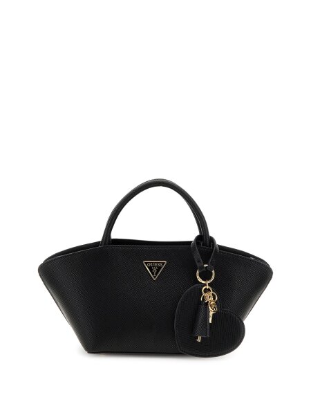 GUESS HWZG9207760 BOLENA MINI SATCHEL Woman Schultertasche black