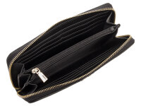 GUESS SWBG7459146 LAUREL II SLG LARGE ZIP AROUND Woman Portmonnaies black