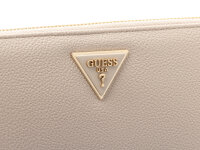 GUESS SWBG7459146 LAUREL II SLG LARGE ZIP AROUND Woman Portmonnaies ivory