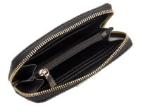 GUESS SWSG7459140 LAUREL II SLG MED ZIP AROUND Woman Portmonnaies coal logo