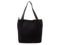 Prato SC01-1 Breitcord Shopper Stylische Allround-Bag black
