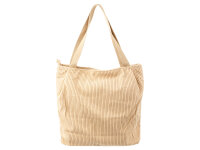 Prato SC01-1 Breitcord Shopper Stylische Allround-Bag light beige