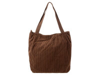 Prato SC01-1 Breitcord Shopper Stylische Allround-Bag mocha