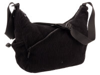 Prato SC10 zeitlose zeitlose Umhängetasche aus Breitcord black