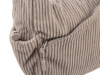 Prato SC10 zeitlose zeitlose Umhängetasche aus Breitcord grey