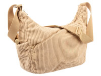 Prato SC10 zeitlose zeitlose Umhängetasche aus Breitcord light beige