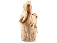 Prato SC10 zeitlose zeitlose Umhängetasche aus Breitcord light beige